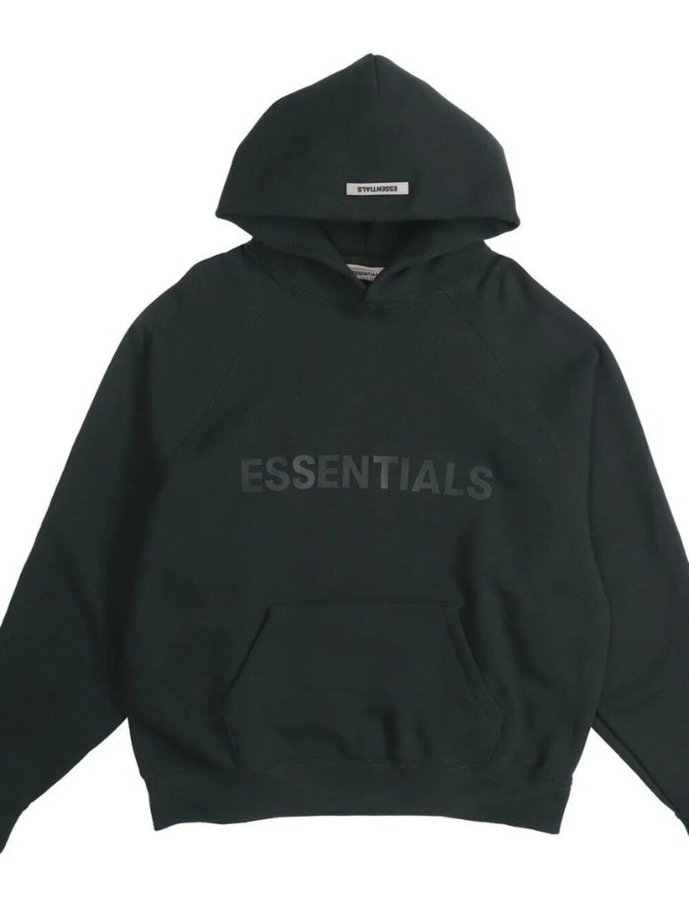 Fear of God Essentials SS20 Logo Hoodie 'Black'